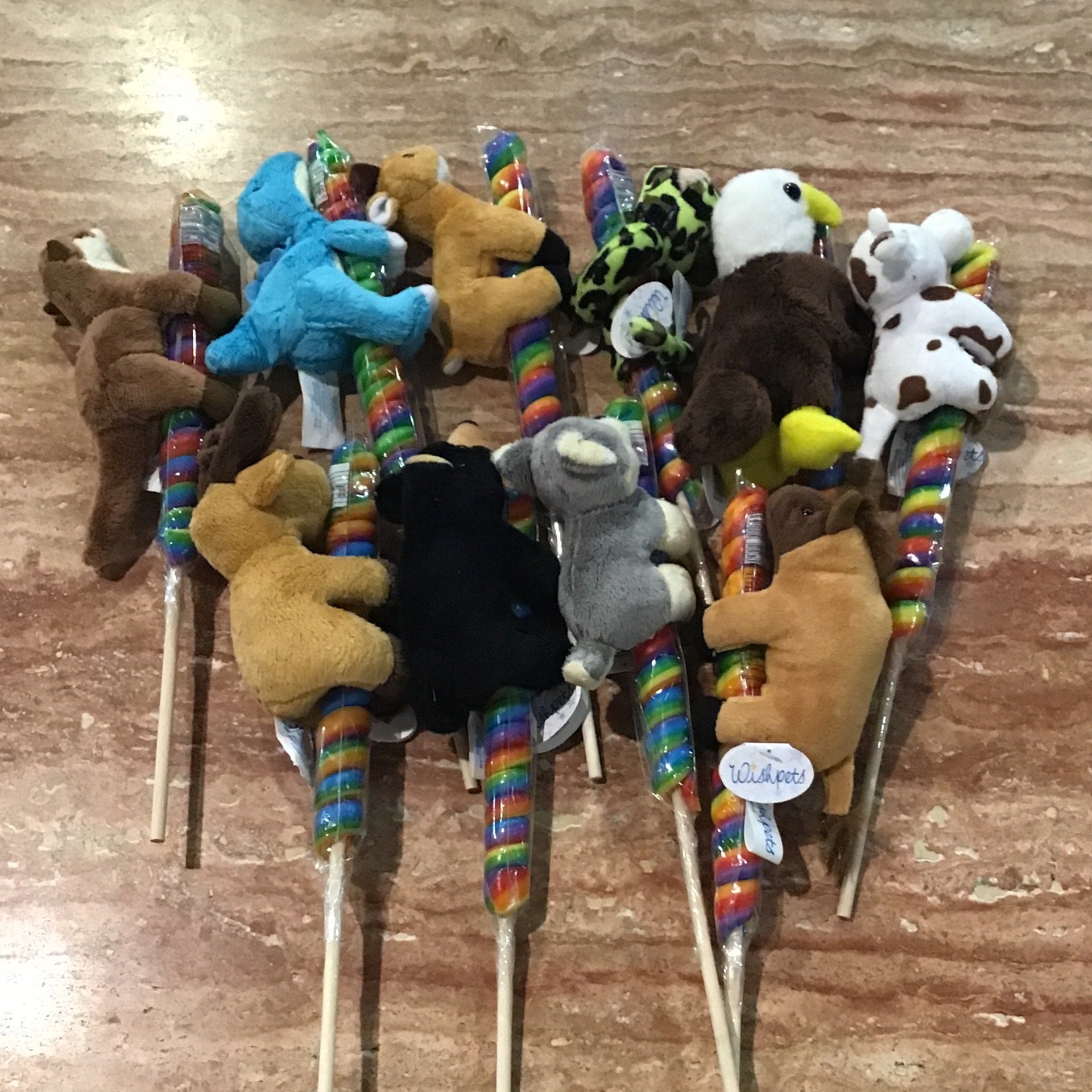 Wish pets Plush w Lollipop Wyoming State Museum Store
